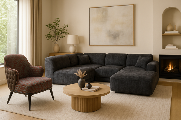 <h1>Timeless furniture. Modern living</h1>