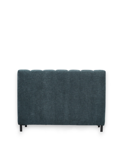 Upholstered lounge in blue